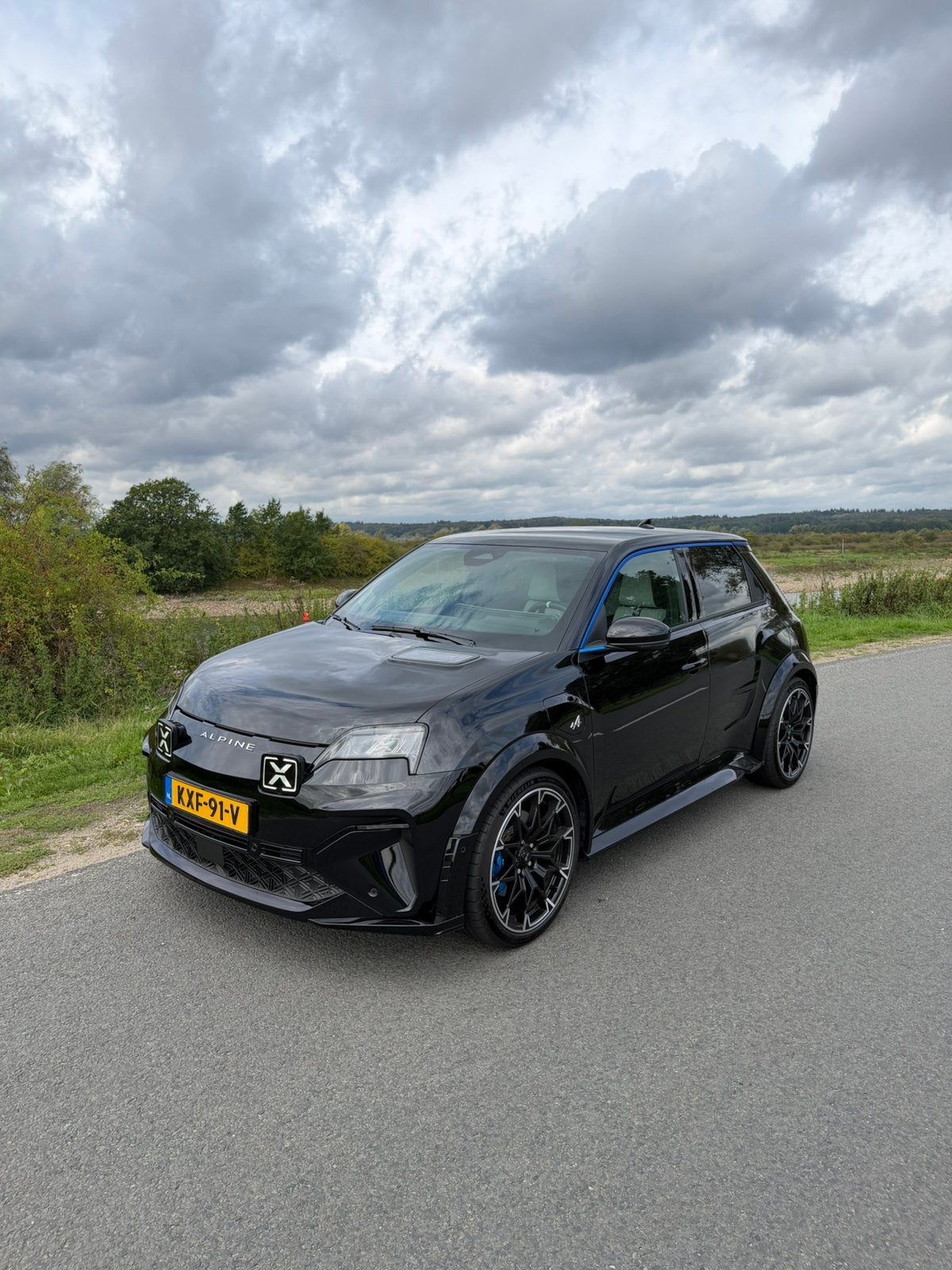 Alpine A290 GT Premium 52 kWh | Devialet Audio |Full Options, Dealer onderhouden, Euro 6, Zwart, Leder