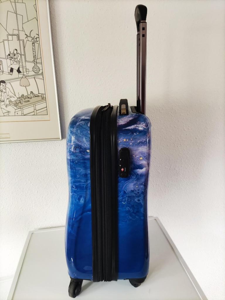 *** HEYS TROLLEYKOFFER ZGAN ***, Wieltjes, Hard kunststof, Minder dan 50 cm, Ophalen of Verzenden