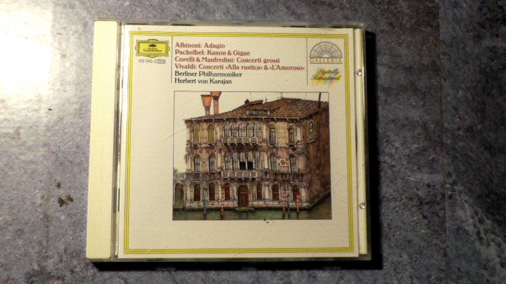 Albinoni, Pachelbel, Corelli, Vivaldi - Karajan, Ophalen of Verzenden, Orkest of Ballet, Vivaldi, Zo goed als nieuw