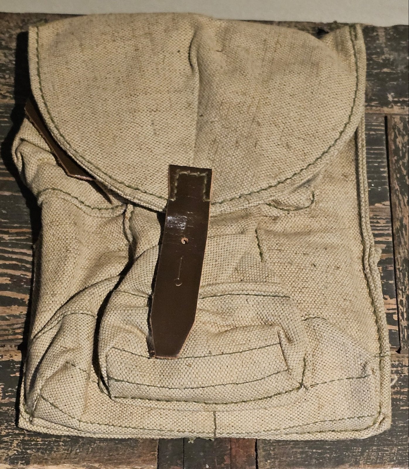 Sovjet AK-47/AK-74 Magazijntas - Canvas & Leer, Ophalen of Verzenden, Overige soorten, Overige gebieden, Overige typen