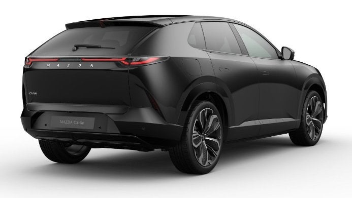 Mazda CX-6e Takumi 78 kWh NAVI | APPLE CARPLAY / ANDROID | P, Auto's, Automaat, Dealer onderhouden, Achterwielaandrijving, Leder