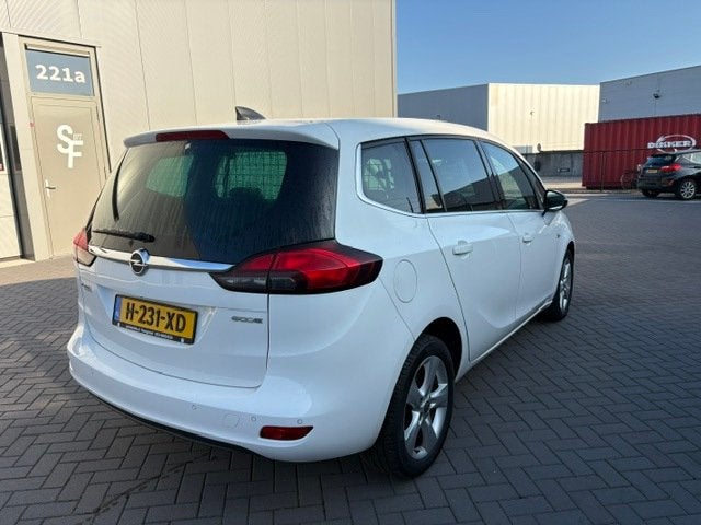 Opel Zafira Tourer 1.6 CNG Edition volle uitvoering !, Auto's, Opel, Dealer onderhouden, Gebruikt, 4 cilinders, Wit