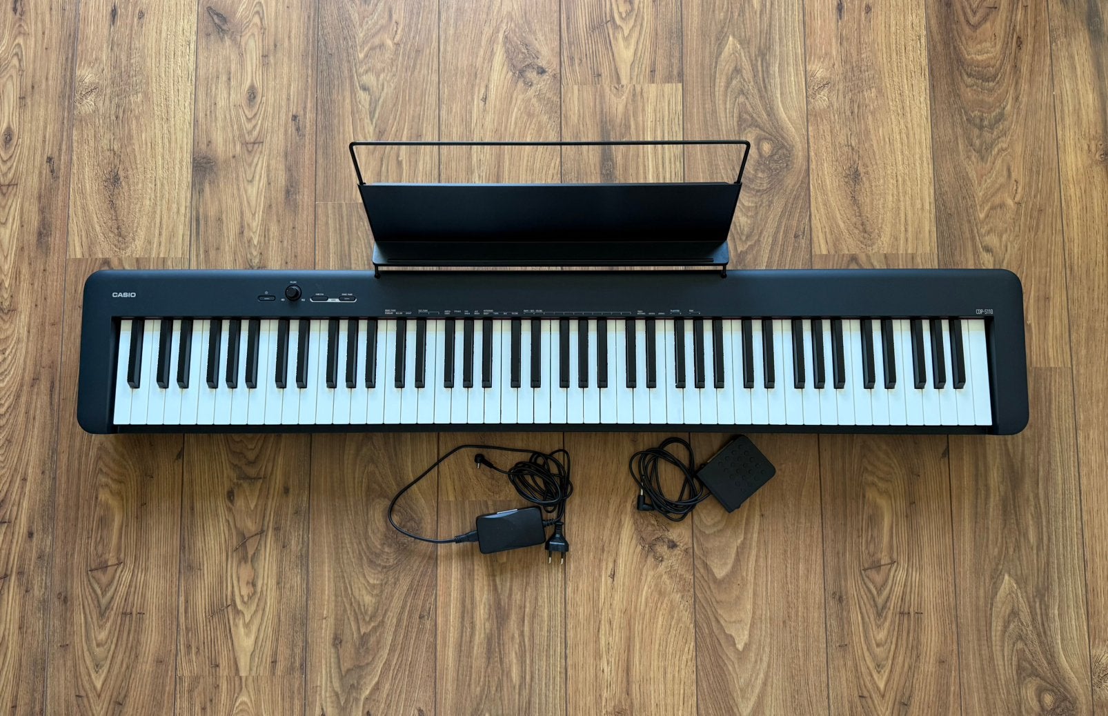 Casio CDP-S110BK digitale piano - 88 toetsen, Muziek en Instrumenten, Ophalen, Zwart, Digitaal, Zo goed als nieuw