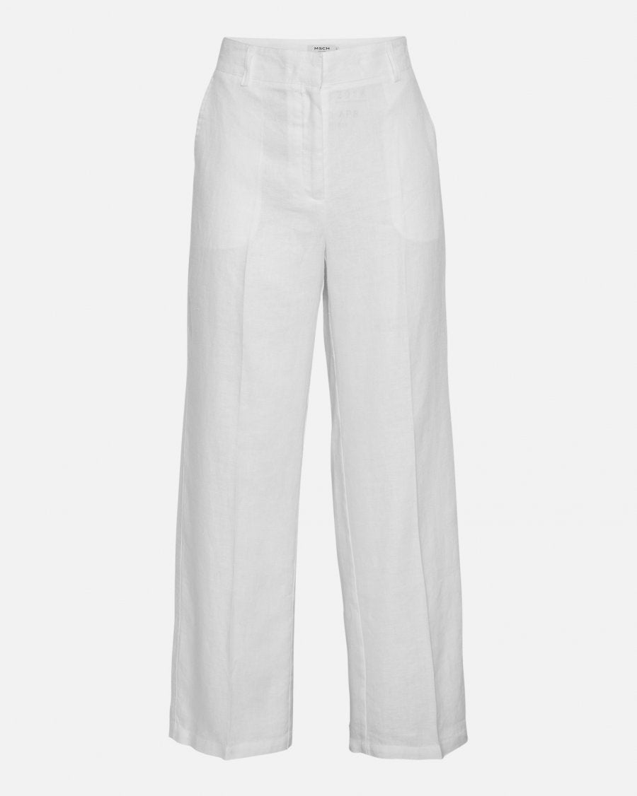 Msch Copenhagen mooie witte linnen broek mt 42 nieuw!, Wit, Maat 42/44 (L), Nieuw, Ophalen of Verzenden