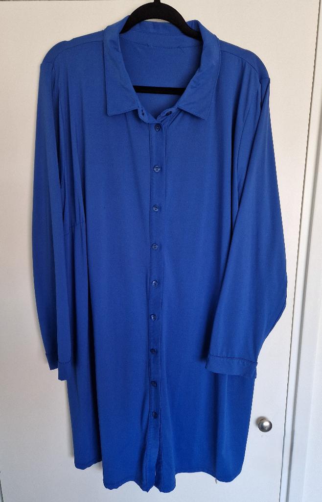 Tk leuke lange blouse Twister Baia blauw mt 3 is 50/52, Blouse of Tuniek, Zo goed als nieuw, Twister, Verzenden
