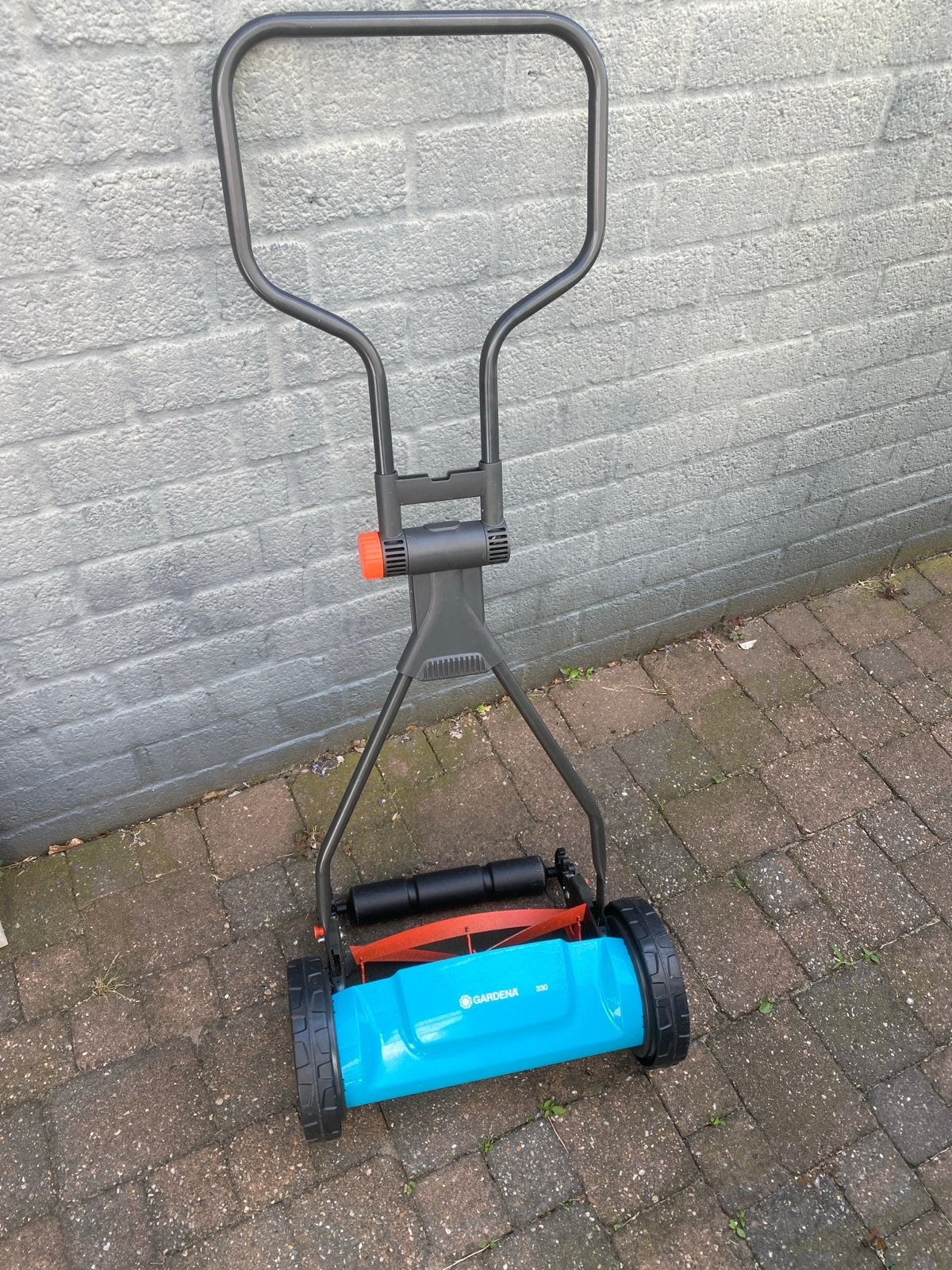 Gardena Kooimaaier 330 - Handgrasmaaier, Ophalen, Handgrasmaaier, Zo goed als nieuw, 30 t/m 39 cm