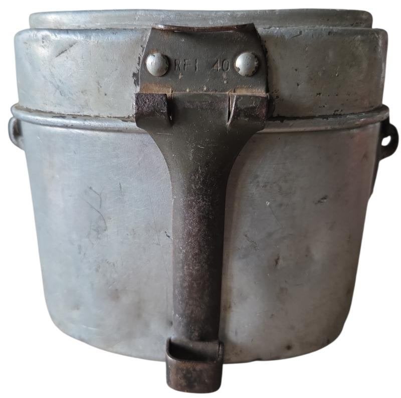 duitse ww2 Messtin (or kochgeschirr ), Ophalen of Verzenden, Duitsland