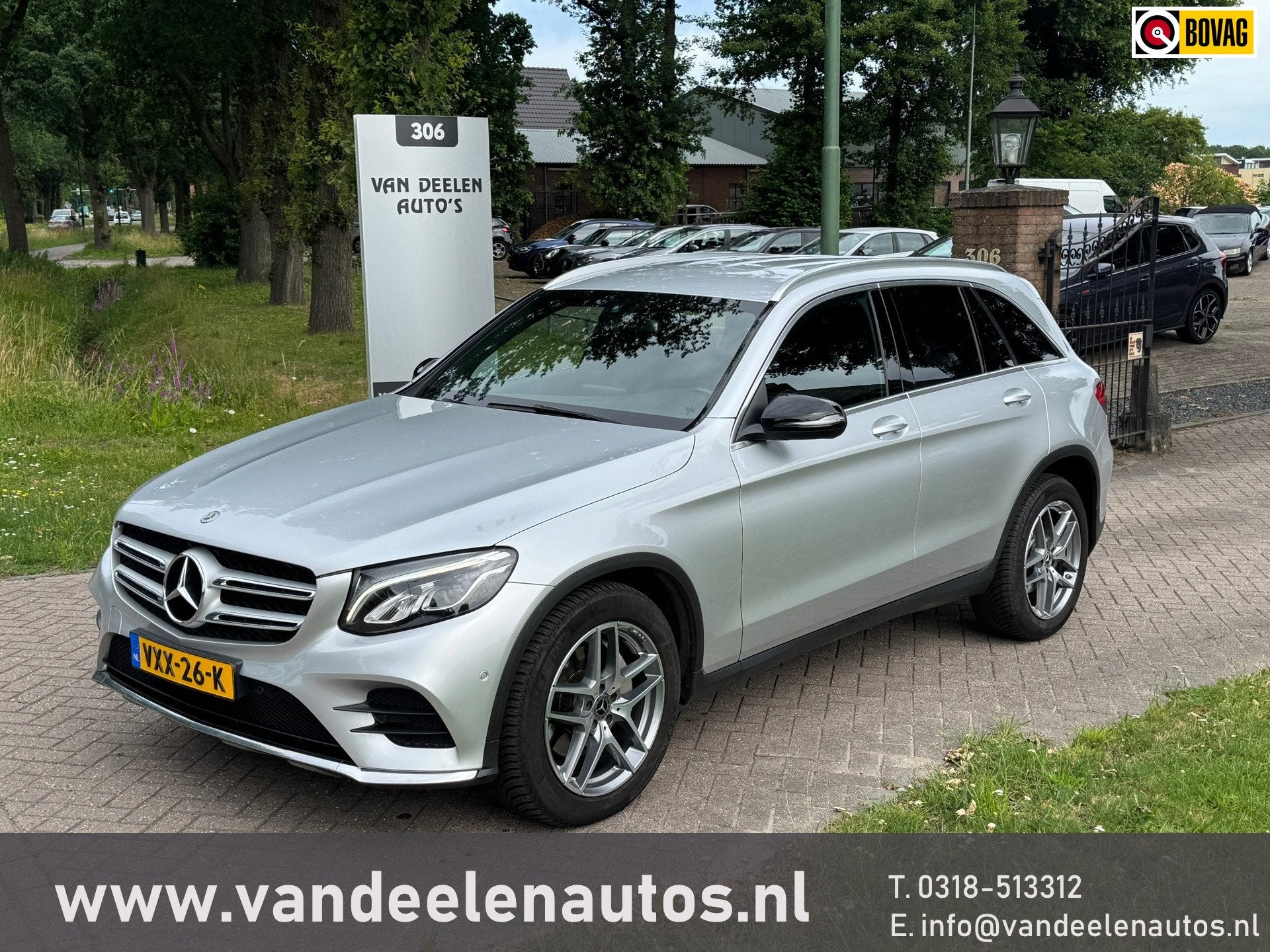 Mercedes-Benz GLC 220 D 4MATIC AMG, Auto's, Automaat, Gebruikt, 4 cilinders, Mercedes-Benz
