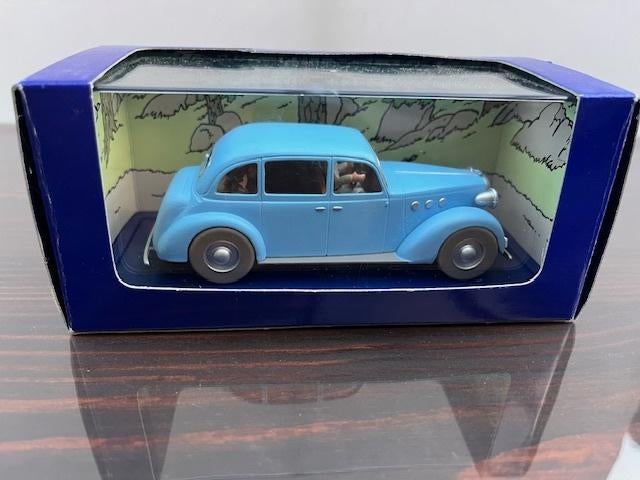Kuifje auto. Nr. 27 met certificaat Bieden vanaf 20€, Ophalen of Verzenden, Kuifje, Zo goed als nieuw, Beeldje of Figuurtje