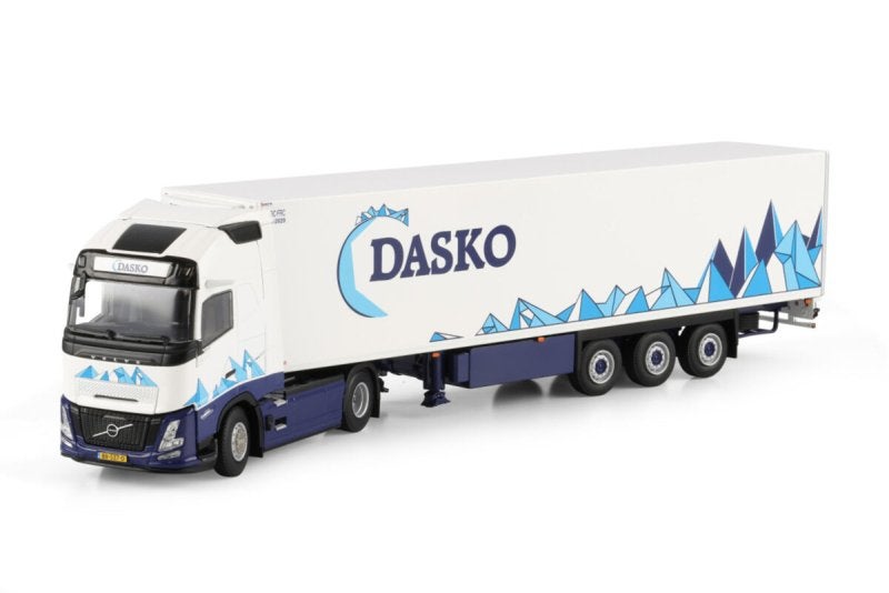 Dasko; VOLVO FH AERO GLOBETROTTER XL 4X2 REEFER TRAILER, Nieuw, Ophalen of Verzenden, Bus of Vrachtwagen, Wsi