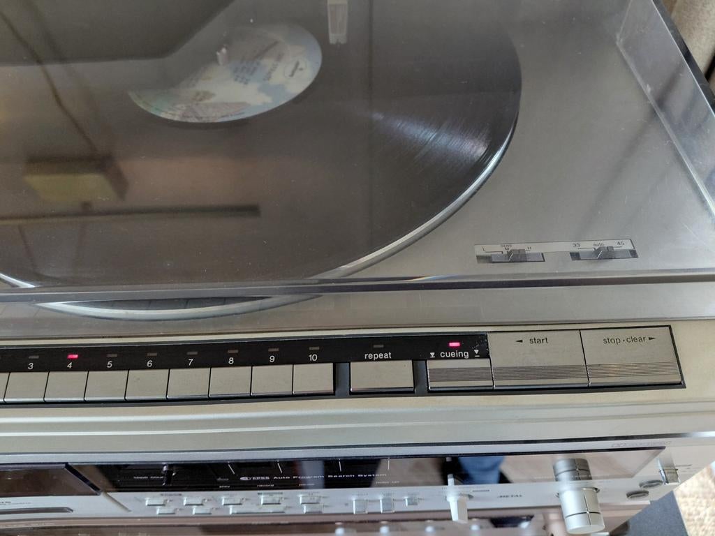 Aanbieding! Programmeerbare tangentiale Technics SL-QL15, Automatisch, Ophalen of Verzenden, Zo goed als nieuw, Platenspeler