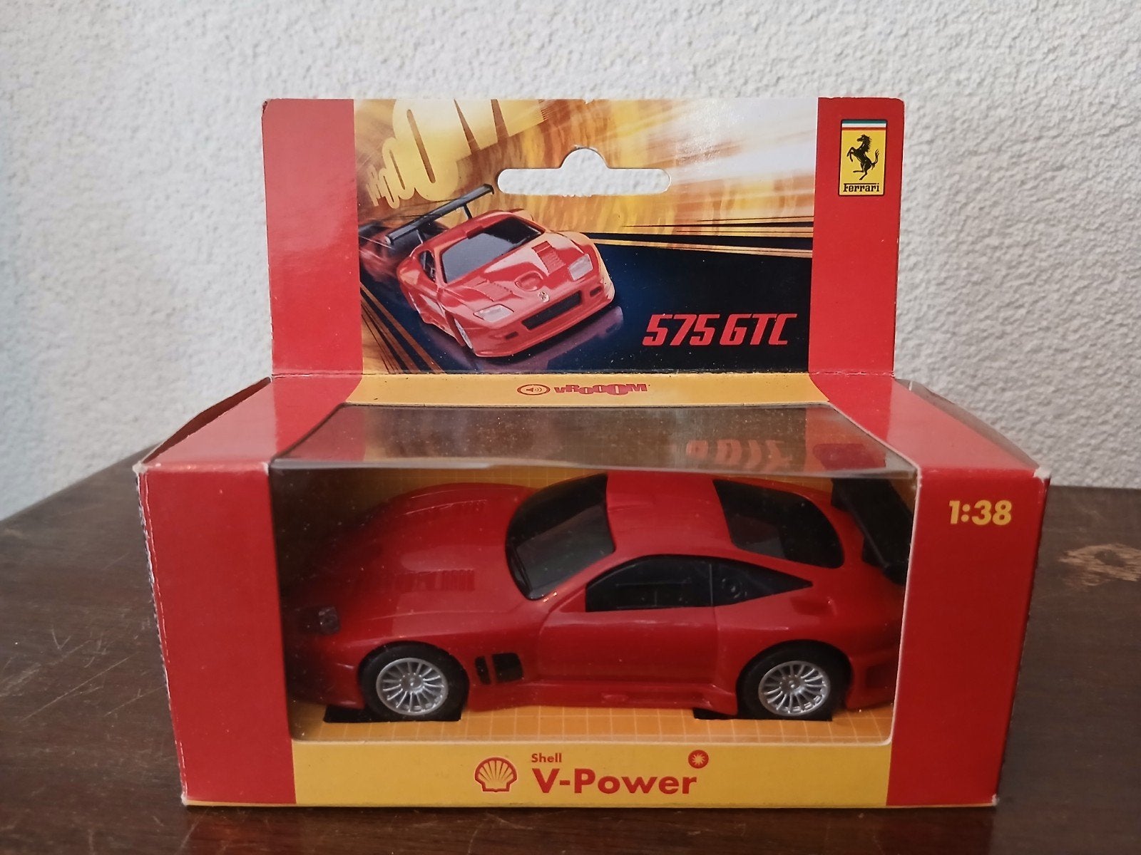 Ferrari 575 GTC modelauto - Shell V-Power, Ophalen of Verzenden, Nieuw, Auto