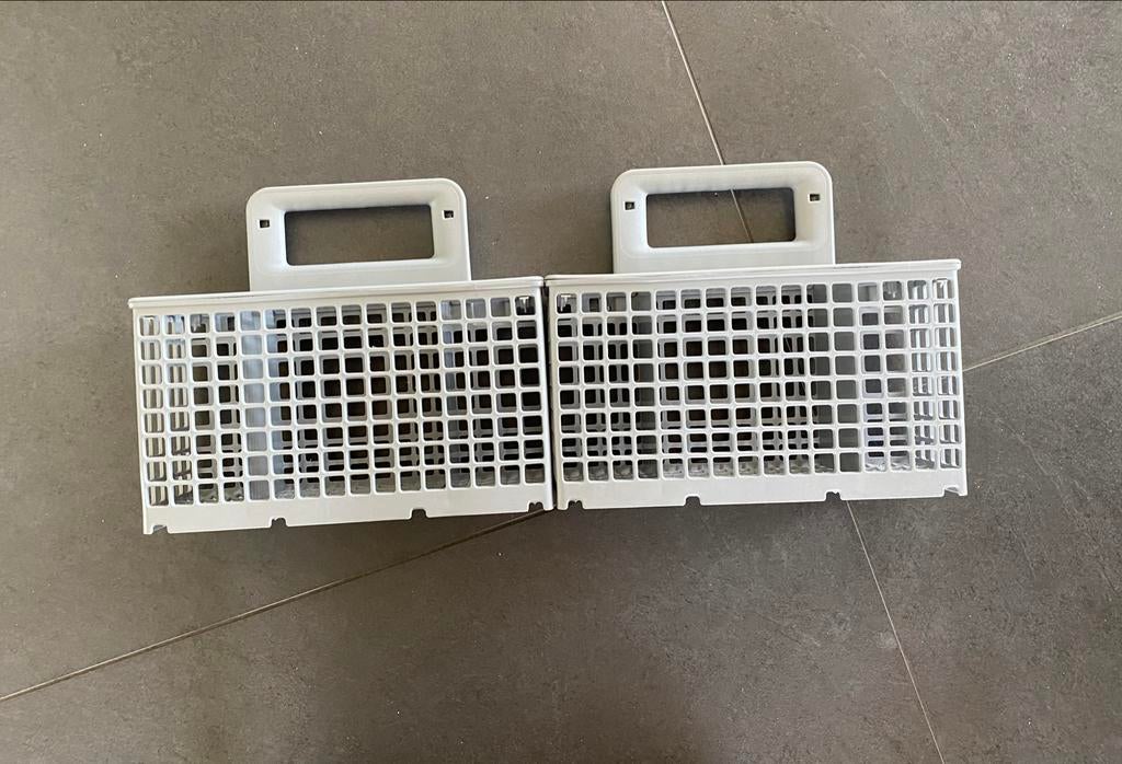Whirlpool / Bauknecht bestekmand vaatwasser (2-delig), Witgoed en Apparatuur, Onderdelen en Toebehoren, Zo goed als nieuw, Ophalen of Verzenden