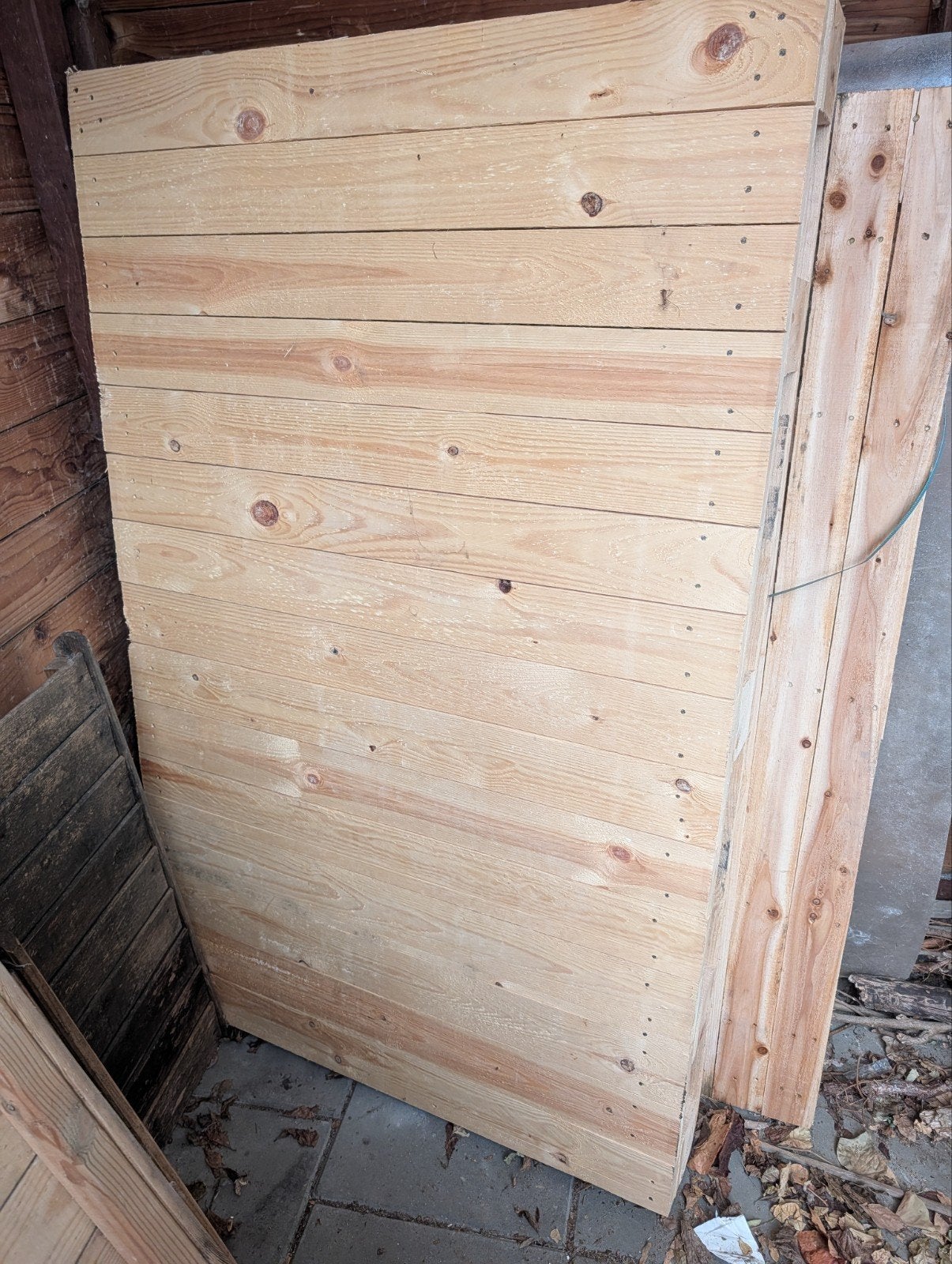 Pallet 16x98x154 cm, Ophalen, 50 mm of meer, Pallet, Minder dan 200 cm