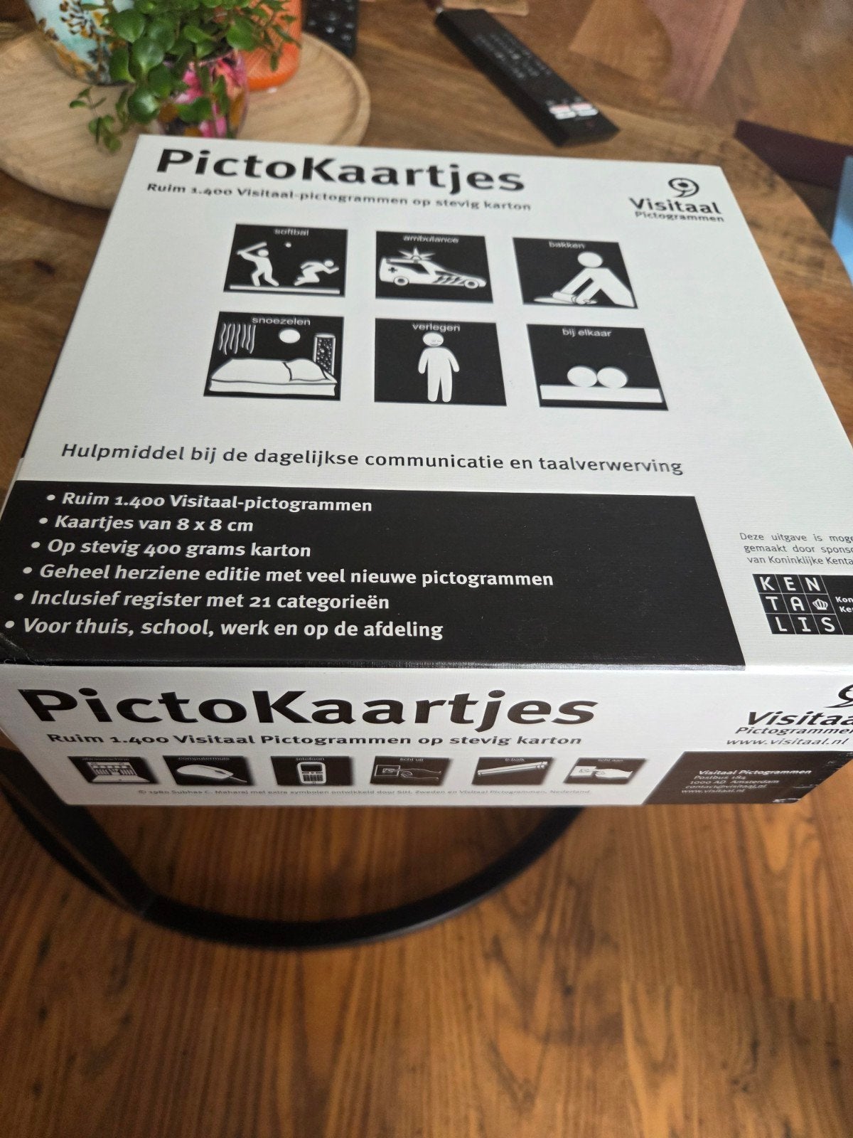 Visitaal Picto Kaartjes, Ophalen, Zo goed als nieuw, Puzzelen