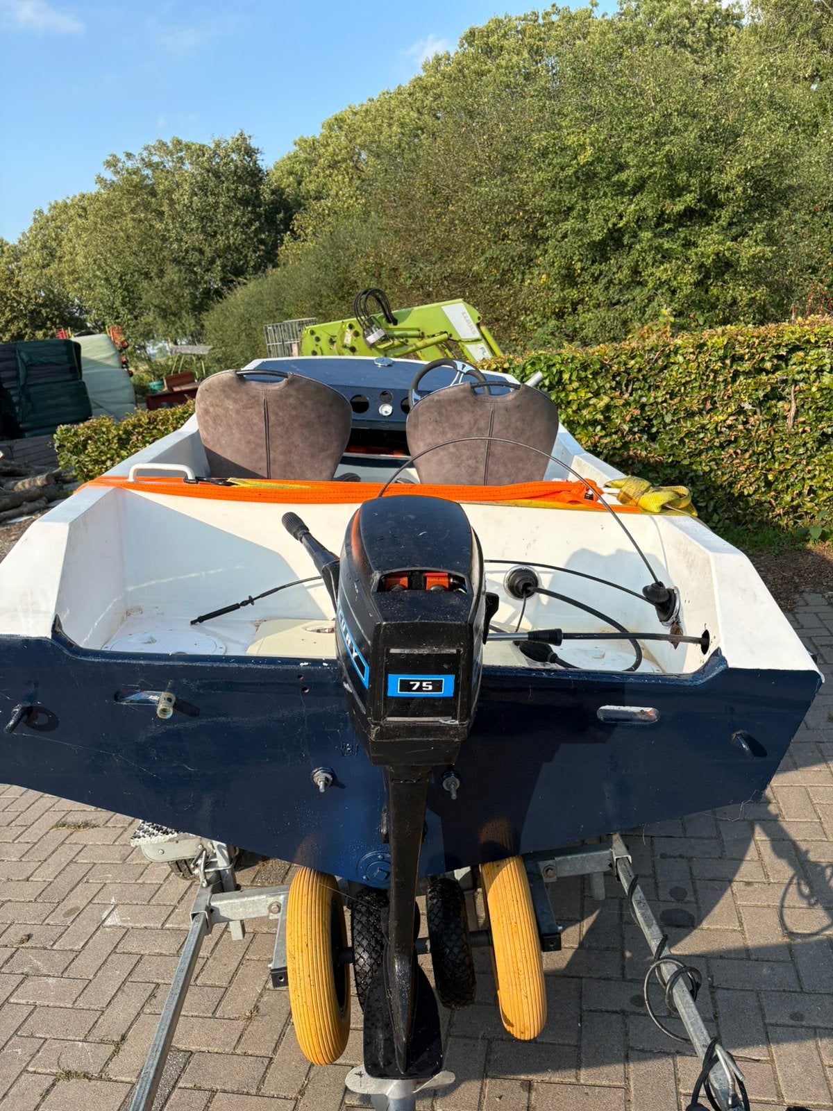 Foto 7 van Boot met 7,5 pk Mercury buitenboordmotor