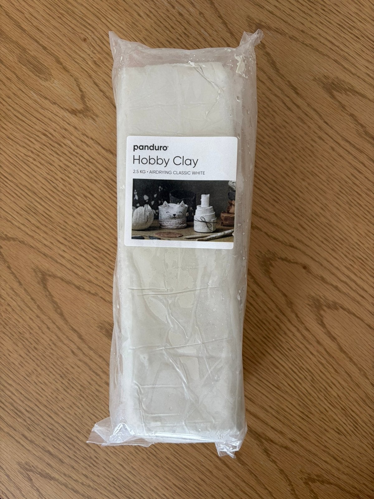 2,5 kilo Panduro klei, Ophalen, Nieuw, Knutselmateriaal, Overige merken