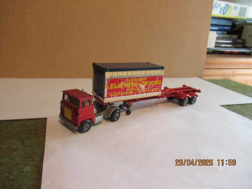 Matchbox  Scammel, Ophalen of Verzenden, Gebruikt, Bus of Vrachtwagen