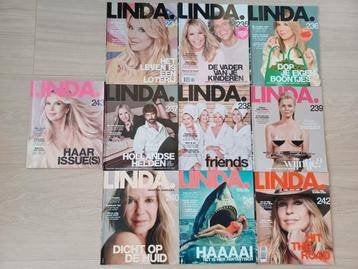 Linda tijdschrift uit 2024, nr 234 t/m nr 243, Ophalen of Verzenden, Zo goed als nieuw, Damesbladen