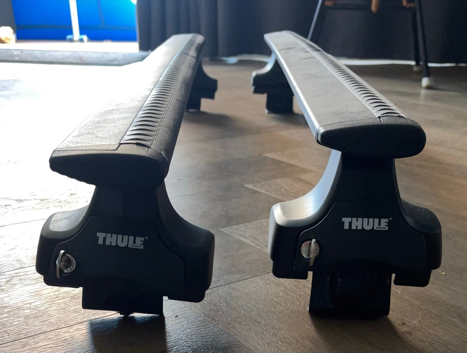 Thule Wingbar dakdragers met kit 1710 en Rapid System 754, Ophalen, Gebruikt