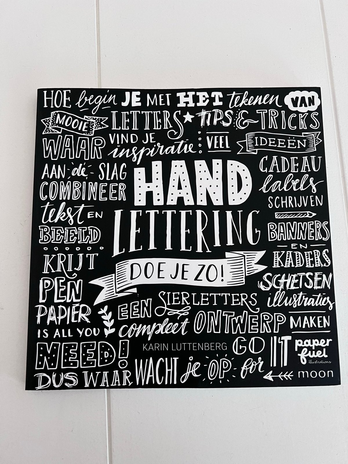Boek Handlettering Doe Je Zo! - Karin Luttenberg, Ophalen of Verzenden, Nieuw, Tekenen en Schilderen