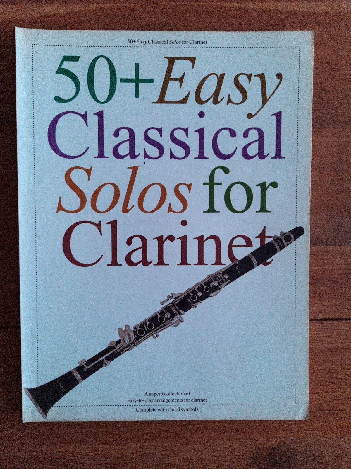 Klarinet: 50+ easy classical solos  for clarinet oa Mozart, Gebruikt, Klassiek, Ophalen of Verzenden, Klarinet