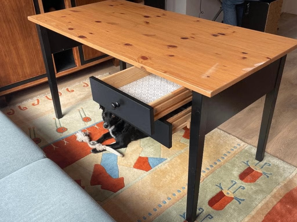 Ikea bureau Arkelstorp, Huis en Inrichting, Bureaus, Gebruikt, IKEA, Hout, Demontabel, Ophalen