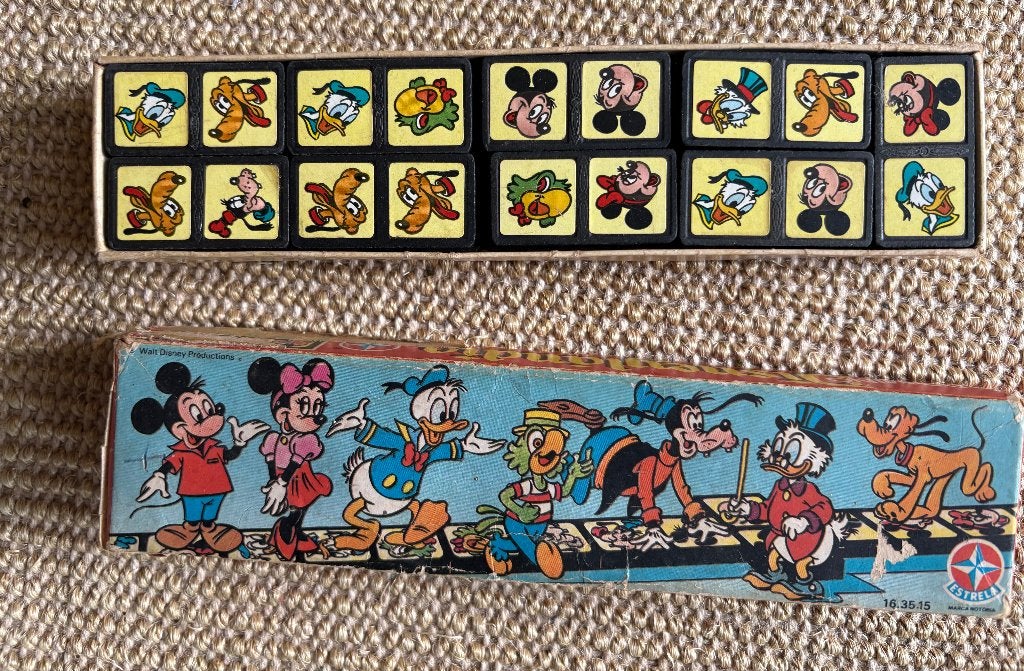 Leuk Disney dominospel, compleet, Ophalen of Verzenden, Gebruikt, Disney