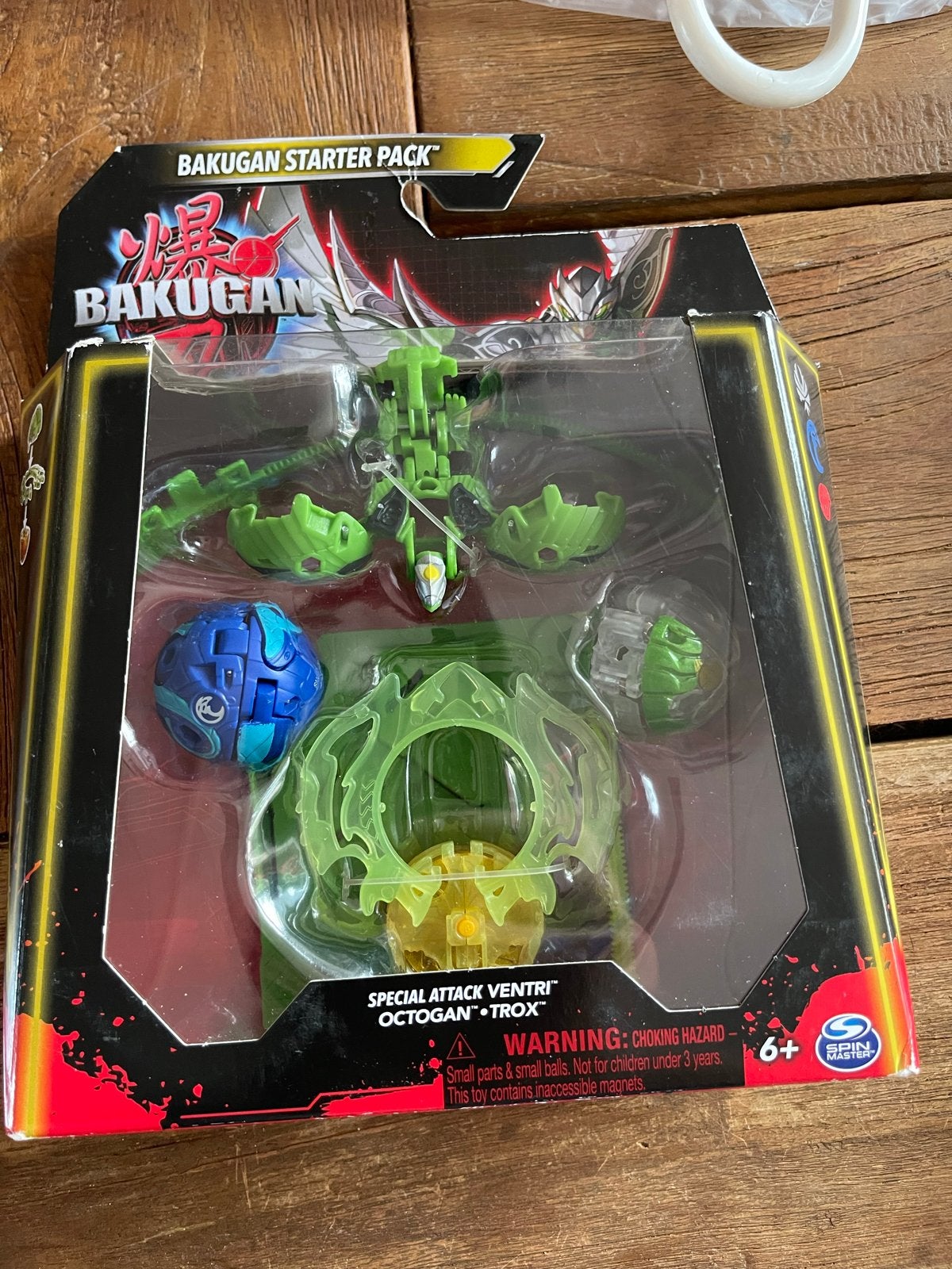 Bakugan Starter Pack Special Attack Ventri Octogan Trox, Ophalen of Verzenden, Nieuw
