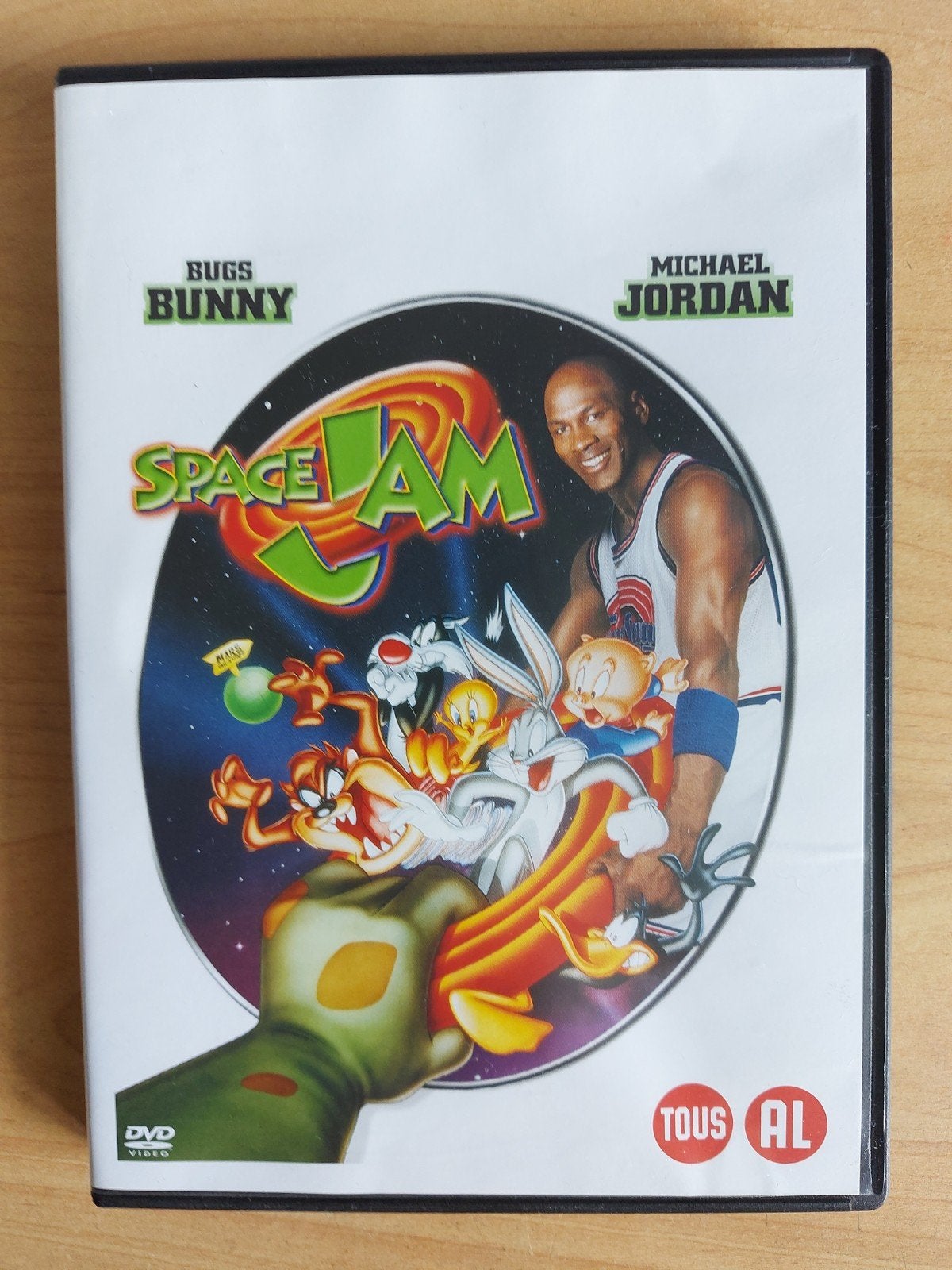 Space Jam - 1996 Michael Jordan, Alle leeftijden, Ophalen of Verzenden, Zo goed als nieuw, Romantische komedie
