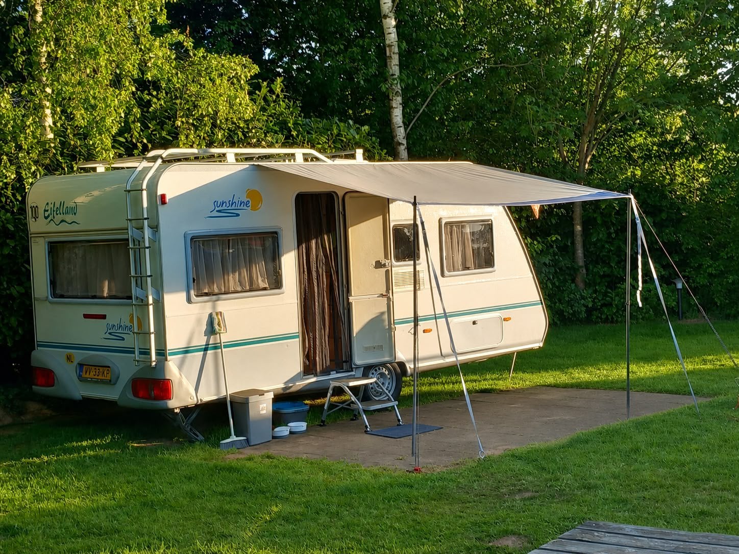 Isabella Shadow luifel 2 bij 3 meter, Caravans en Kamperen, Ophalen, Gebruikt
