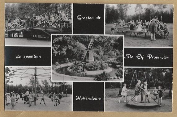 Groeten uit Hellendoorn - De Elf Provinciën, Ophalen of Verzenden, 1960 tot 1980, Gelopen, Overijssel