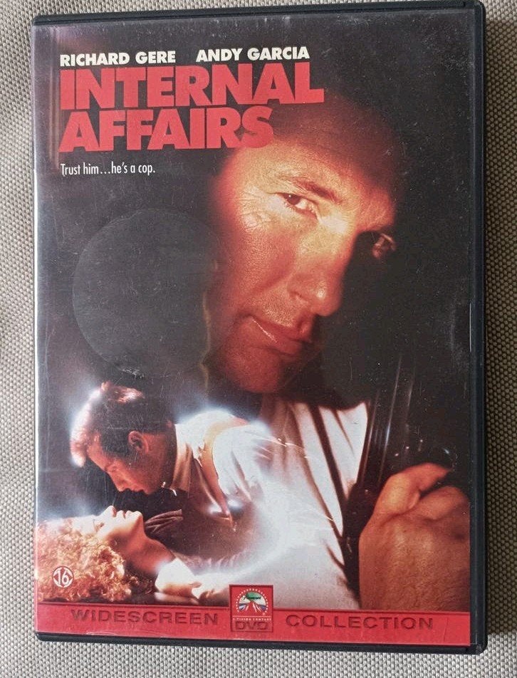Internal Affairs (DVD) - Richard Gere, Andy Garcia, Cd's en Dvd's, Dvd's | Thrillers en Misdaad, Psychologische thriller, Gebruikt