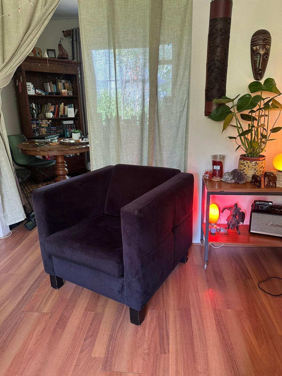 2x zwarte Jan des Bouvrie design fauteuils – nette staat, Huis en Inrichting, Ophalen, Gebruikt, 75 tot 100 cm, Stof