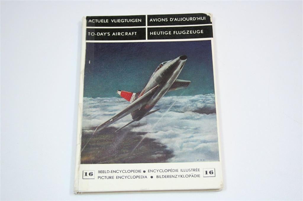 Actuele Vliegtuigen — Alkenreeks no. 16 [1957], Verzamelen, Gebruikt, Schaalmodel, -, -