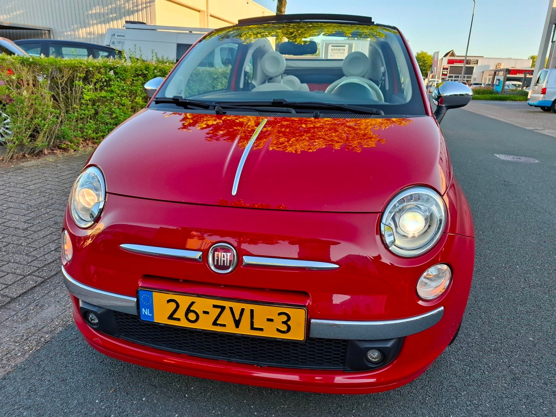 Fiat 500 C 0.9 TwinAir Lounge XENON/CLIMA/LEDER/16INCH!, Euro 5, 86 pk, Gebruikt, Cabriolet
