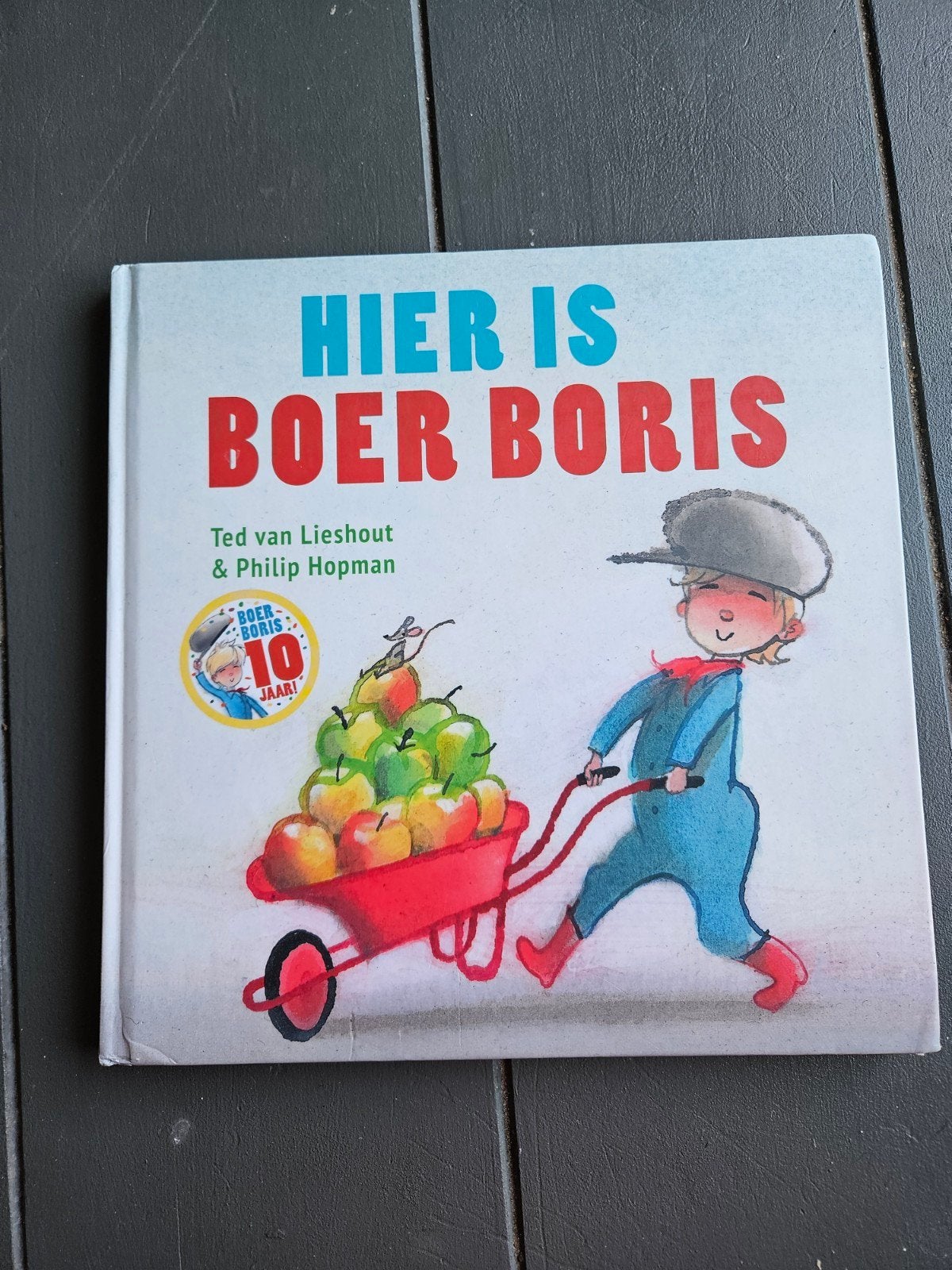 Hier is Boer Boris - 3 verhaaltjes, Boeken, Kinderboeken | Kleuters, Gelezen, Fictie algemeen, Jongen of Meisje, Ophalen of Verzenden