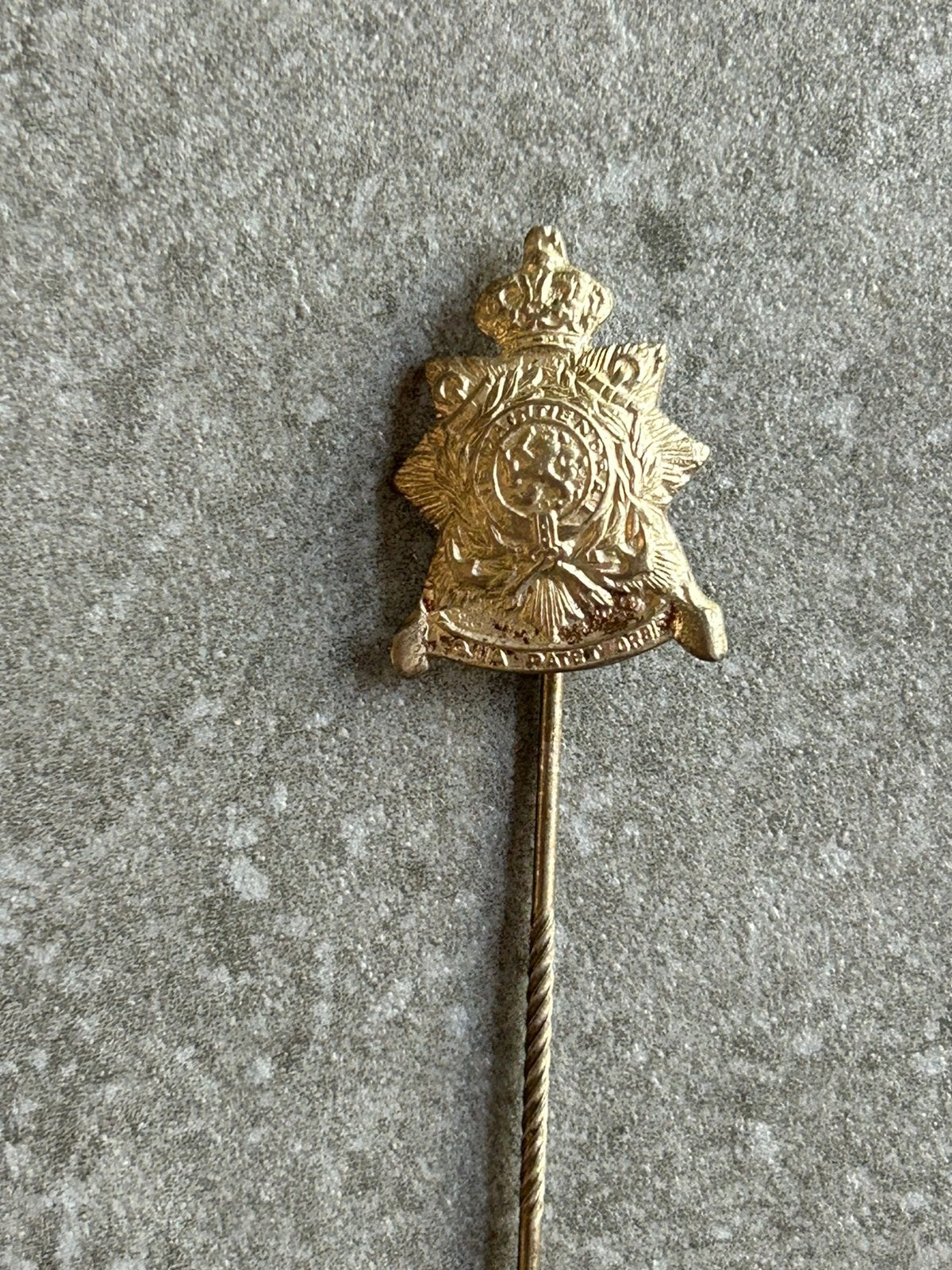 reversspeld van het Nederlandse Korps Mariniers, Ophalen of Verzenden, Marine, Nederland