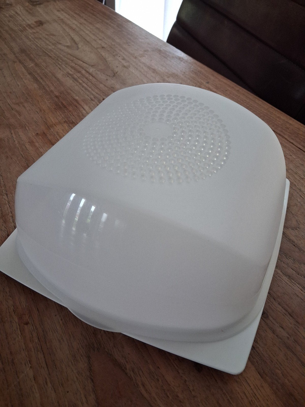 Tupperware Cheesmart kaasdoos 20 x 20 cm wit, Ophalen, Bewaardoos, Wit, Zo goed als nieuw