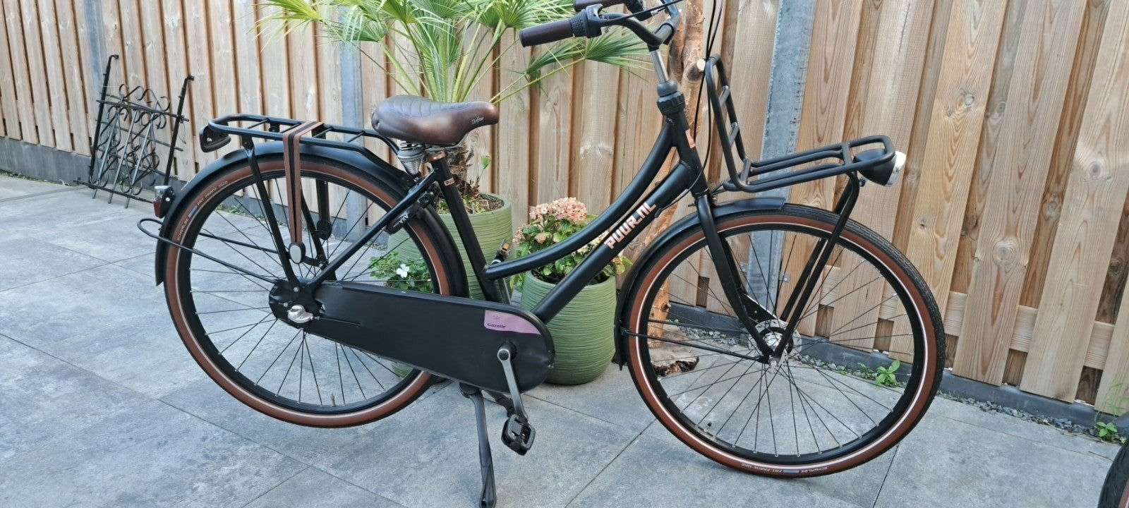 gazelle puur nl Frammaat 49 izgs 28 inch, Ophalen, 47 tot 50 cm, Versnellingen, Zo goed als nieuw