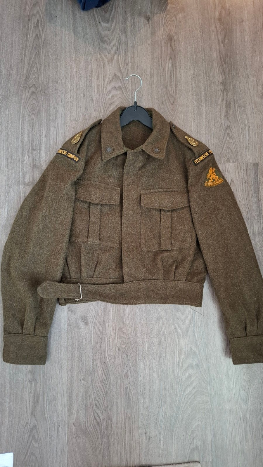 Nederlands leger battle dress jas, Verzamelen, Militaria | Algemeen, Ophalen of Verzenden, Landmacht, Nederland, Kleding of Schoenen