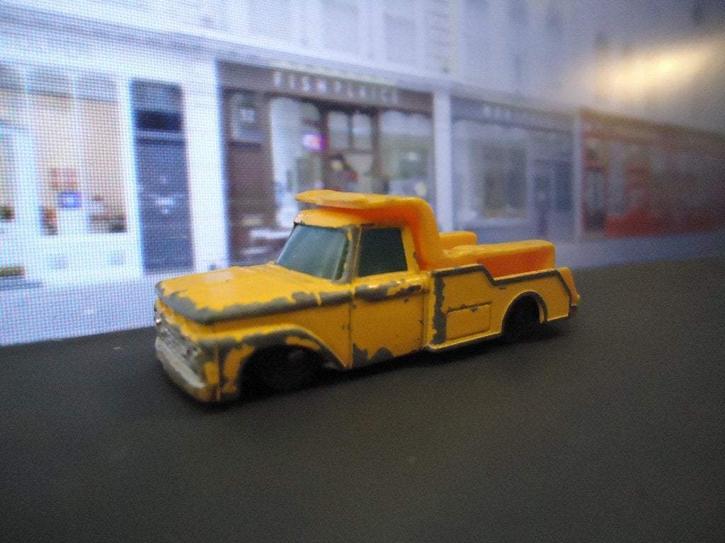 1:76 Ford F350 Camper - Husky Nr.35 incompleet, Ophalen of Verzenden, Gebruikt, Auto