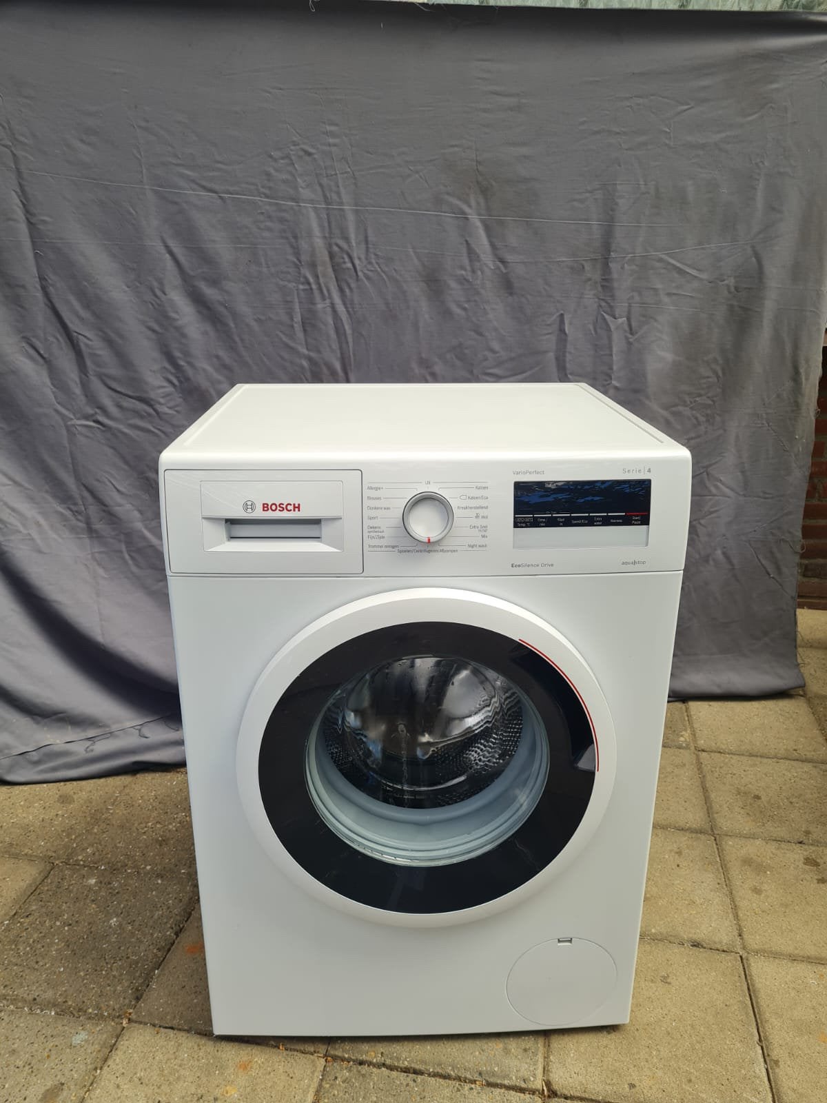 Bosch Serie 4 Wasmachine 8 kg – Zeer nette staat, Witgoed en Apparatuur, Wasmachines, Ophalen, 1200 tot 1600 toeren, Gebruikt