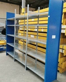 6 meter Meta legbord stelling 200 x 60, Huis en Inrichting, Kasten | Stellingkasten, Ophalen, Zo goed als nieuw