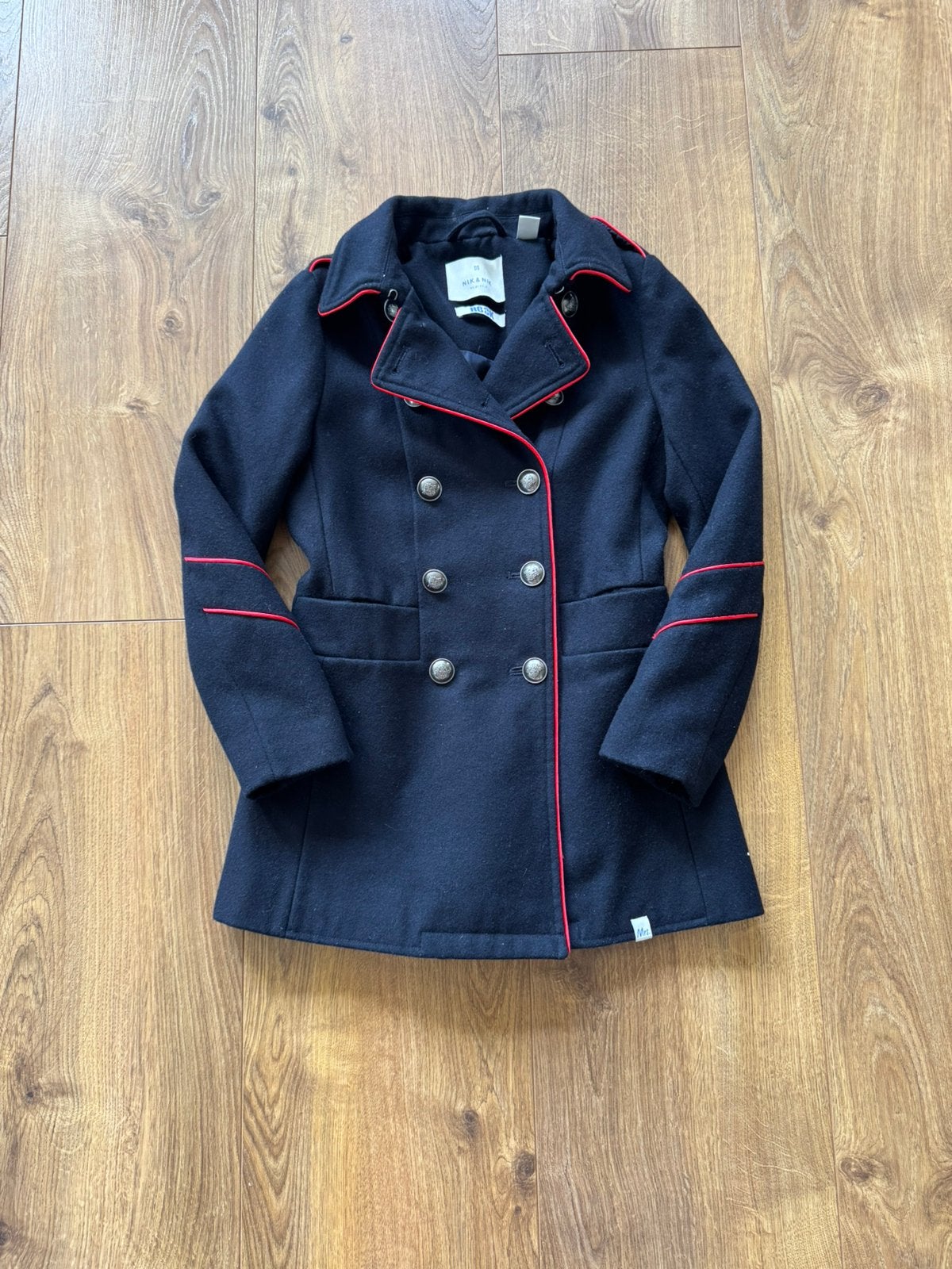 Hele mooie blazer jas Nik&Nik maat 140, Ophalen of Verzenden, Zo goed als nieuw, Meisje, Jas