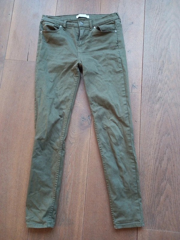 Kaki jeans van Sutherland. MaatW29/L30, Sutherland, Overige kleuren, Ophalen of Verzenden, Zo goed als nieuw