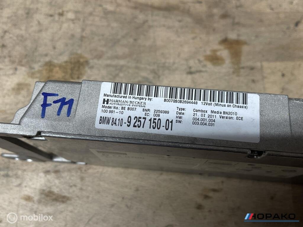 Combox module BMW F series | 8410932933901 | BN2010, Gebruikt, Einsteinlaan 5 rijswijk, Bmw, Ophalen of Verzenden