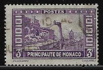 Monaco  Yvert nr 130, Verzenden, Monaco, Gestempeld