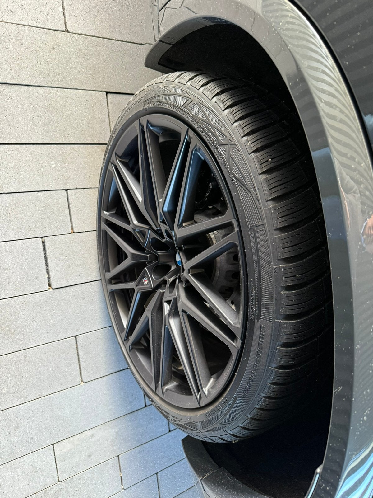Winterbanden met velgen BMW X5 M Competition, Ophalen, 21 inch, Winterbanden, Banden en Velgen
