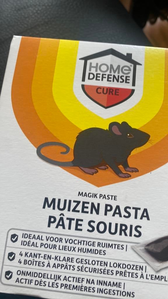 Muizen pasta NIEUW, Ophalen of Verzenden, Nieuw, Ongediertebestrijding
